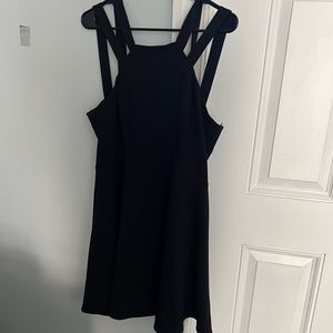 Black Dress - double straps